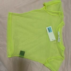 LF NEON CROP TOP
